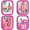 thumbnail image 4 of Barbie Getaway Doll House with Barbie Doll & Accessories, 4 of 6