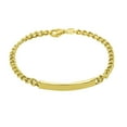 thumbnail image 1 of Mommy and Me Curb ID Chain Bracelet in 14K Gold, 1 of 4