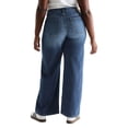 thumbnail image 6 of Aeropostale Women's Wide Leg Low Rise Denim Jean, 6 of 9