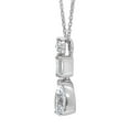 thumbnail image 2 of Lab Created Multi-Shape Diamond Pendant in 14K Gold, 1.45C.T.T.W., 2 of 3
