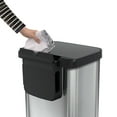 thumbnail image 6 of GLAD Anti-Microbial Odor Protection 20 Gallon Stainless Steel Step Trash Can - Including 30ct GLAD 20 Gallon Trash Bags, 6 of 8