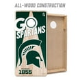 thumbnail image 3 of YouTheFan Michigan State Spartans 2'x4' Cornhole Board Set, 3 of 6