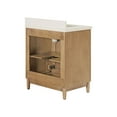 thumbnail image 9 of Member's Mark Enzo Collection 30" Bathroom Vanity with Rattan Cabinet Doors, Natural Finish, 9 of 9