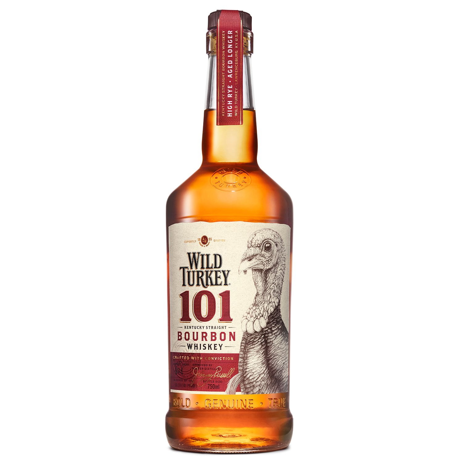 Wild Turkey 101 Proof Kentucky Bourbon Whiskey 750 ml - Samsclub.com