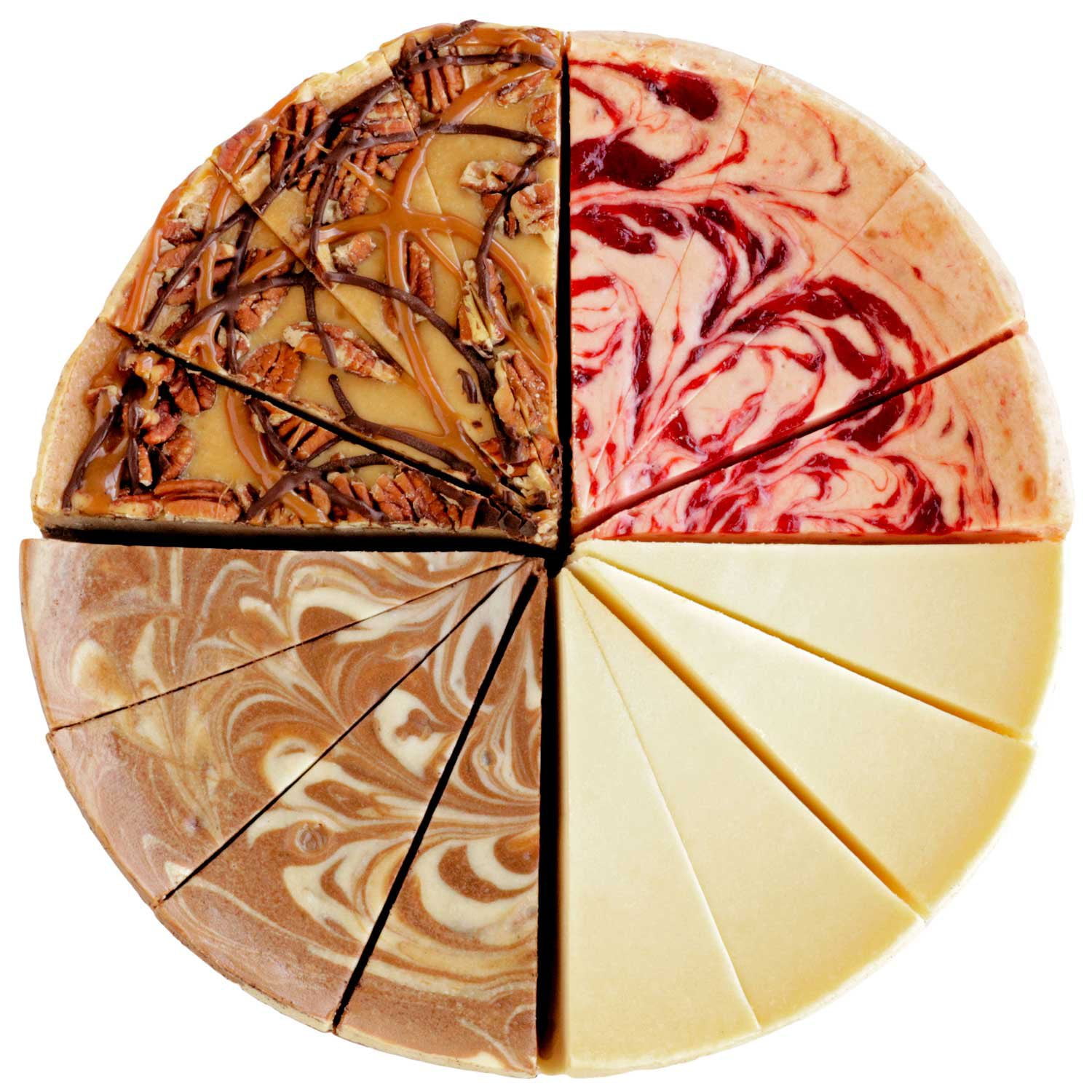 Suzy's Classic Sampler Cheesecake, 72 oz., Delivered to your