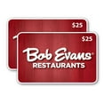 thumbnail image 1 of Bob Evans $50 Gift Card Multi-Pack, 2 x $25, 1 of 4