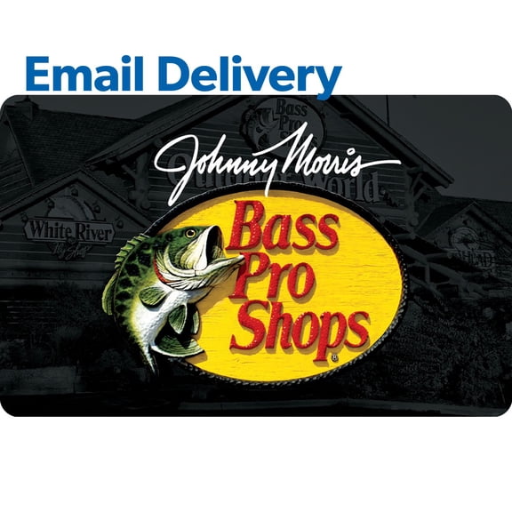 Bass Pro Shops Email Delivery Gift Card, Various Amounts
