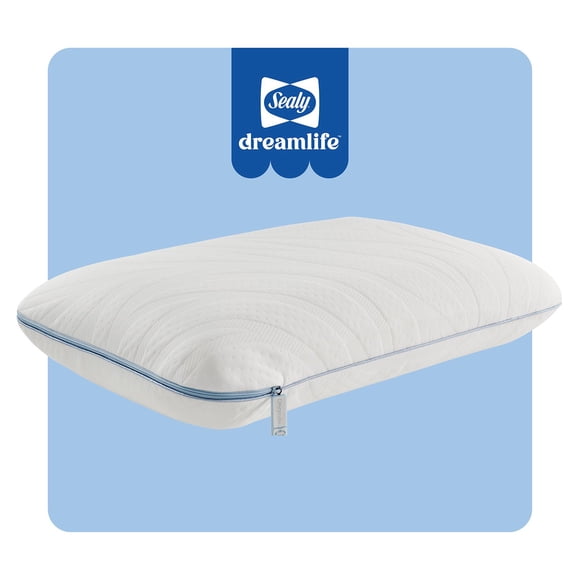 Sealy Dreamlife Medium Memory Foam Pillow