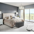 thumbnail image 13 of Seville Classics Foldable Storage Bench Ottoman with Handles (Modern Gray),  30" W x 15.7" D x 15.7" H, 13 of 14