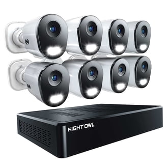 Swann 8 Channel 1080p TVI DVR Security System with 8 1080p Cameras