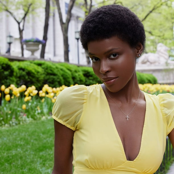 0.20 CT. T.W. Round Cut Diamond Cross Pendant in 14K Gold