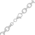 thumbnail image 3 of High Polish Cable Chain Bracelet in Sterling Silver, 3 of 6