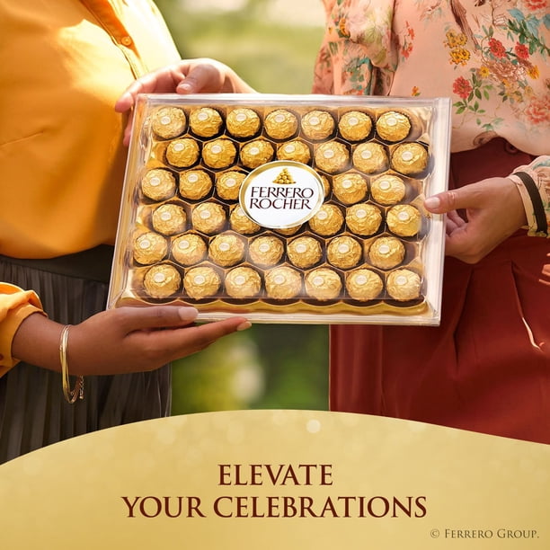 Ferrero Rocher Premium Milk Chocolate Hazelnut, 48 ct. - Samsclub.com