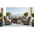 thumbnail image 2 of Member's Mark Newcastle Fire Pit Chat Set with Sunbrella Fabric, 5pc, 2 of 6