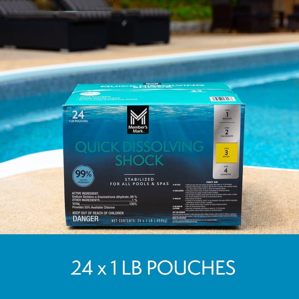 Member's Mark Quick Dissolve Shock, 24 ct. - Samsclub.com