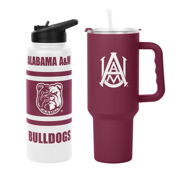 Logo Brands Alabama A&M Bulldogs Tumbler Set