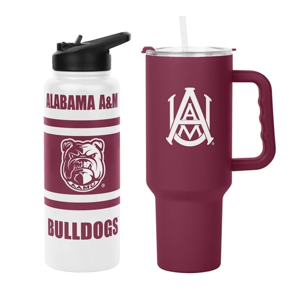 Logo Brands Alabama A&M Bulldogs Tumbler Set