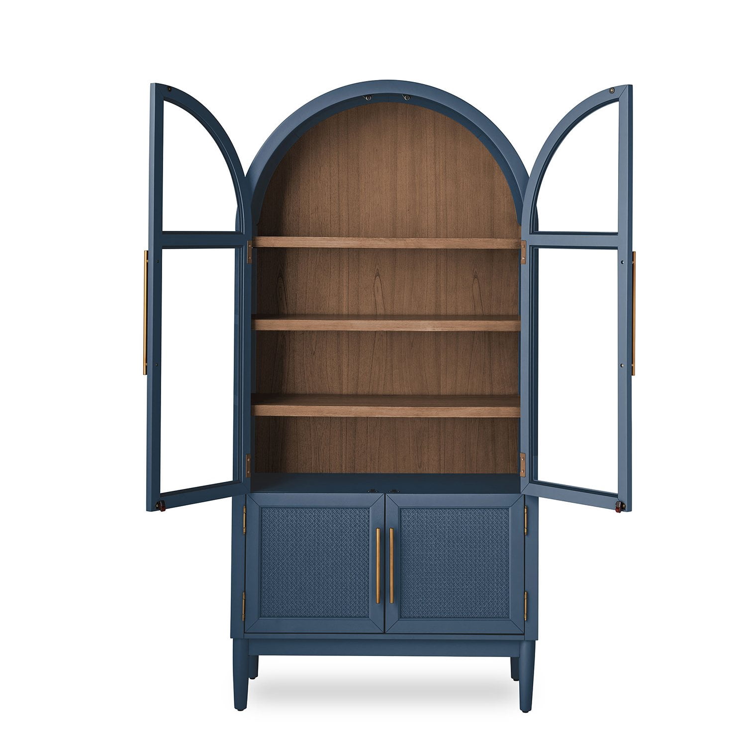 Member's Mark Enzo Storage Cabinet With Rattan Cabinet Doors