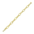 thumbnail image 2 of Interlocked Oval Link Bracelet in 14K Yellow Gold, 2 of 6