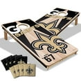 thumbnail image 1 of YouTheFan New Orleans Saints 2'x4' Cornhole Board Set, 1 of 6