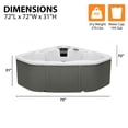 thumbnail image 6 of Lifesmart LS300 Plus 2‑Person 17‑Jet Plug and Play Hot Tub, 6 of 10