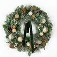thumbnail image 2 of Member's Mark Pre-Lit 32" Decorated Wreath, 2 of 4