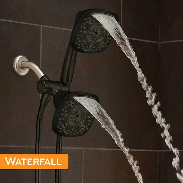 Oxygenics Arc 80-Setting Combo Shower Head, Various Finishes