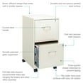 thumbnail image 13 of Hirsh 18" Deep 2-Drawer Mobile Letter Width Vertical File Cabinet, Choose Color, 13 of 18