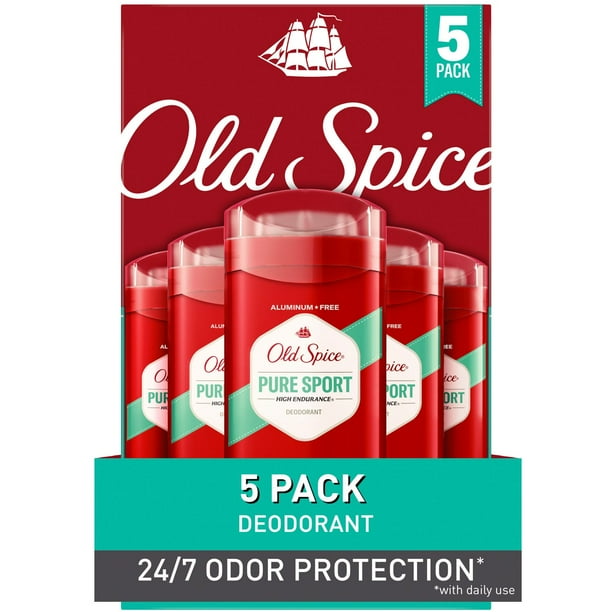 Old Spice High Endurance Deodorant, 48 Hour Protection, Pure Sport
