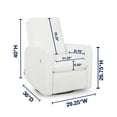 thumbnail image 5 of babyGap by Delta Children Cloud Recliner with LiveSmart Evolve, Choose Color, 5 of 9