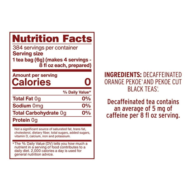 Luzianne Decaffeinated Tea, 96 ct. - Samsclub.com