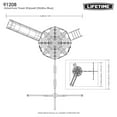 thumbnail image 12 of Lifetime Adventure Tower Swing Set Playset, 12 of 12