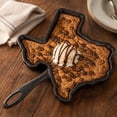 thumbnail image 4 of Smith & Clark Texas Pre-Seasoned Cast Iron Skillet, 13", 4 of 8