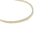 thumbnail image 3 of Round Cut Diamond Riviera Tennis Necklace in 14K Gold, 3 of 7