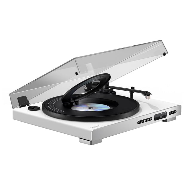 Mixx Analog Plus 2-in-1 Fully Automatic Turntable & CD Player with Wireless Streaming