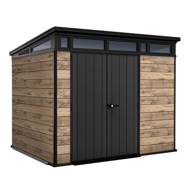 Keter 9' x 7' Signature Collection Resin Outdoor Shed - Samsclub.com