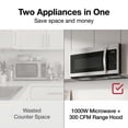 thumbnail image 14 of Magnavox, 1.7 Cu. Ft. Over the Range Microwave Oven, Stainless Steel, 14 of 16