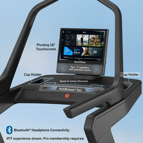 NordicTrack X16 Treadmill with iFIT