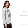 thumbnail image 3 of State of Mine Women's Camo Letters State Sweatshirt, 3 of 6