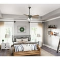 thumbnail image 2 of Hunter 52 inch Swanson Matte Black Ceiling Fan with LED Light Kit and Pull Chain, 2 of 9