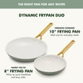 thumbnail image 2 of GreenPan Reserve Pro Ceramic Nonstick Fry Pan Set, 10" & 12", 2 of 9