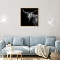 thumbnail image 3 of A Cow Square Rustic Farmhouse Canvas Print by Oliver Gal Prints, 3 of 4