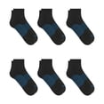 thumbnail image 2 of Copper Fit 6-Pack Quarter Crew Sock, 2 of 6