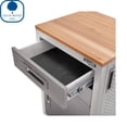 thumbnail image 6 of Seville Classics UltraHD Interlocking 2-Drawer Rolling Storage Cabinet, 20"W x 18"D x 34.5”H, 6 of 17