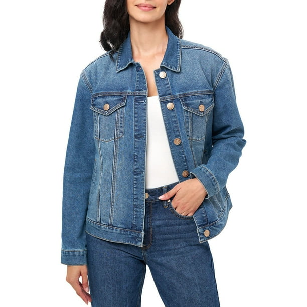 Seven7 Women's Denim Trucker Jacket - Samsclub.com