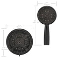 thumbnail image 5 of Oxygenics Drench 55-Setting Combo Shower Head Kit, Various Finishes, 5 of 15