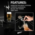 thumbnail image 3 of HomeCraft 4.9 Cu. Ft. Full Size Kegorator Draft Beer Dispenser, Black Stainless Steel, 3 of 7