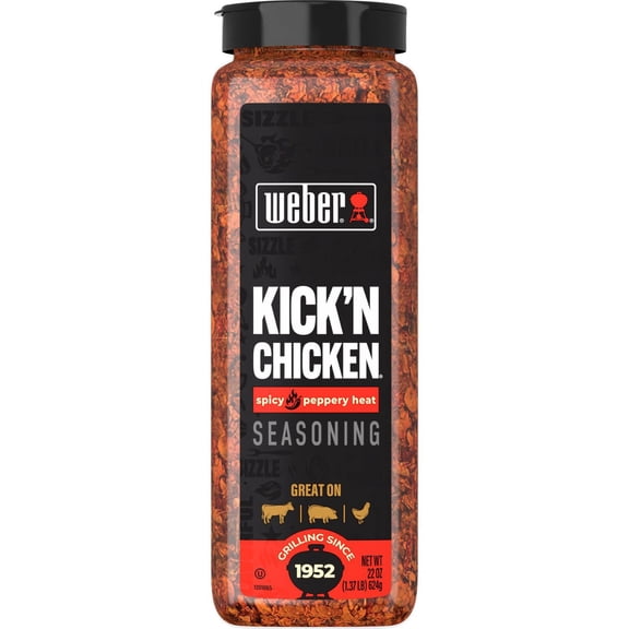 Weber Kick'N Chicken Seasoning, 22 oz.