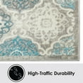 thumbnail image 5 of Home Dynamix Boho Andorra Transitional Damask Area Rug, Assorted Sizes and Designs, 5 of 9