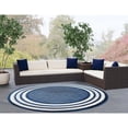 thumbnail image 2 of Safavieh Bahama Indoor/Outdoor Round Rug Collection, 6' 7", 2 of 3